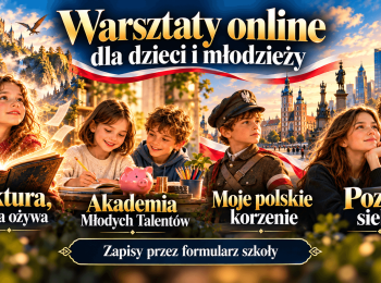 Warsztaty online dla dzieci i młodzieży